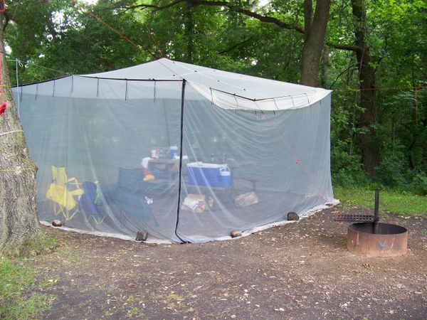 1.9oz Silicone Tarp Tent